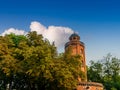 Toulouse water tower, in Haute Garonne, Occitanie, France Royalty Free Stock Photo
